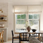 Motorized Roman Shade Cordless