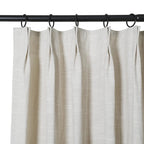 Jawara Luxury Linen Cotton Curtain Pleated