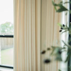 Jawara Luxury Linen Cotton Curtain Pleated