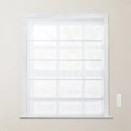 Motorized Roman Shade Cordless