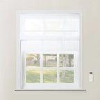Motorized Roman Shade Cordless
