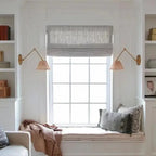 Liz Linen Roman Shade Cordless