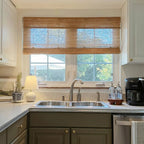 Natural Jute Bamboo Woven Shade - Bark