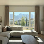 Liz Linen Drape Pleated