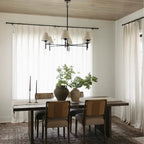 Liz Linen Drape Pleated