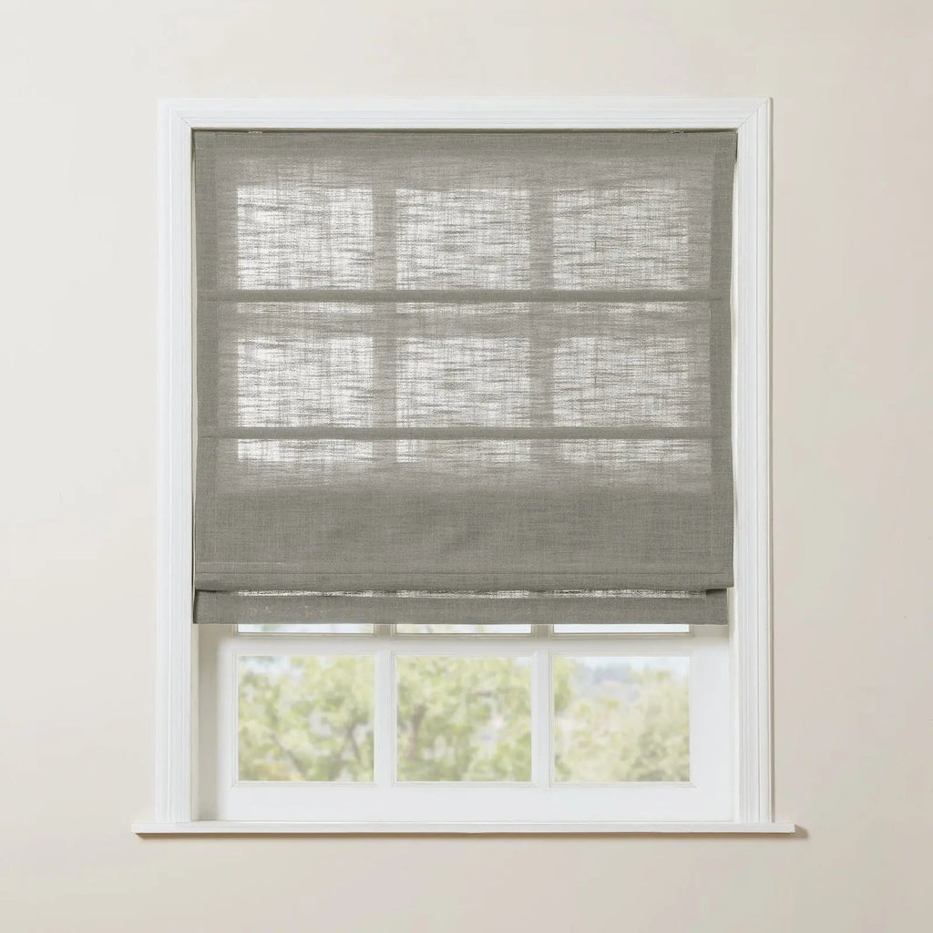 Liz Linen Roman Shade Cordless
