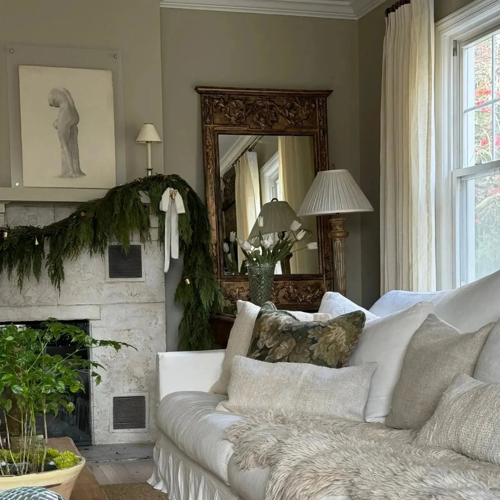 Patti Premium 100% Belgian Flax Linen Curtain Pleated