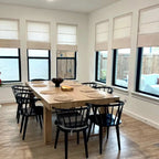 Patti Belgian Linen Roman Shade Cordless