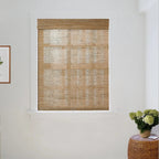 Natural Jute Bamboo Woven Shade - Bark