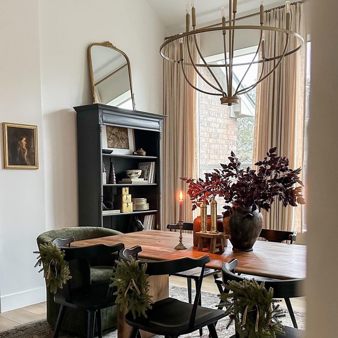 Liz Linen Drape Pleated