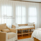 Liz Linen Drape Pleated