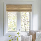 Natural Ramie Bamboo Woven Shade - Beige