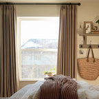 Jawara Luxury Linen Cotton Curtain Pleated