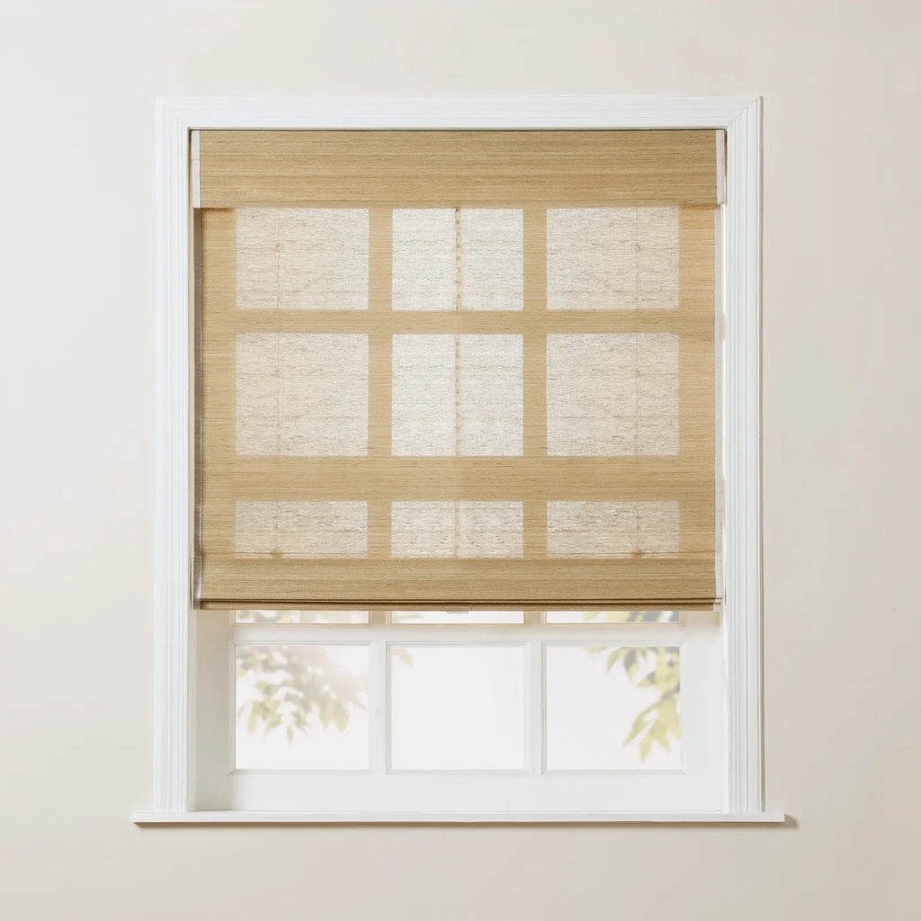 Sybil Bamboo Roman Shade Cordless