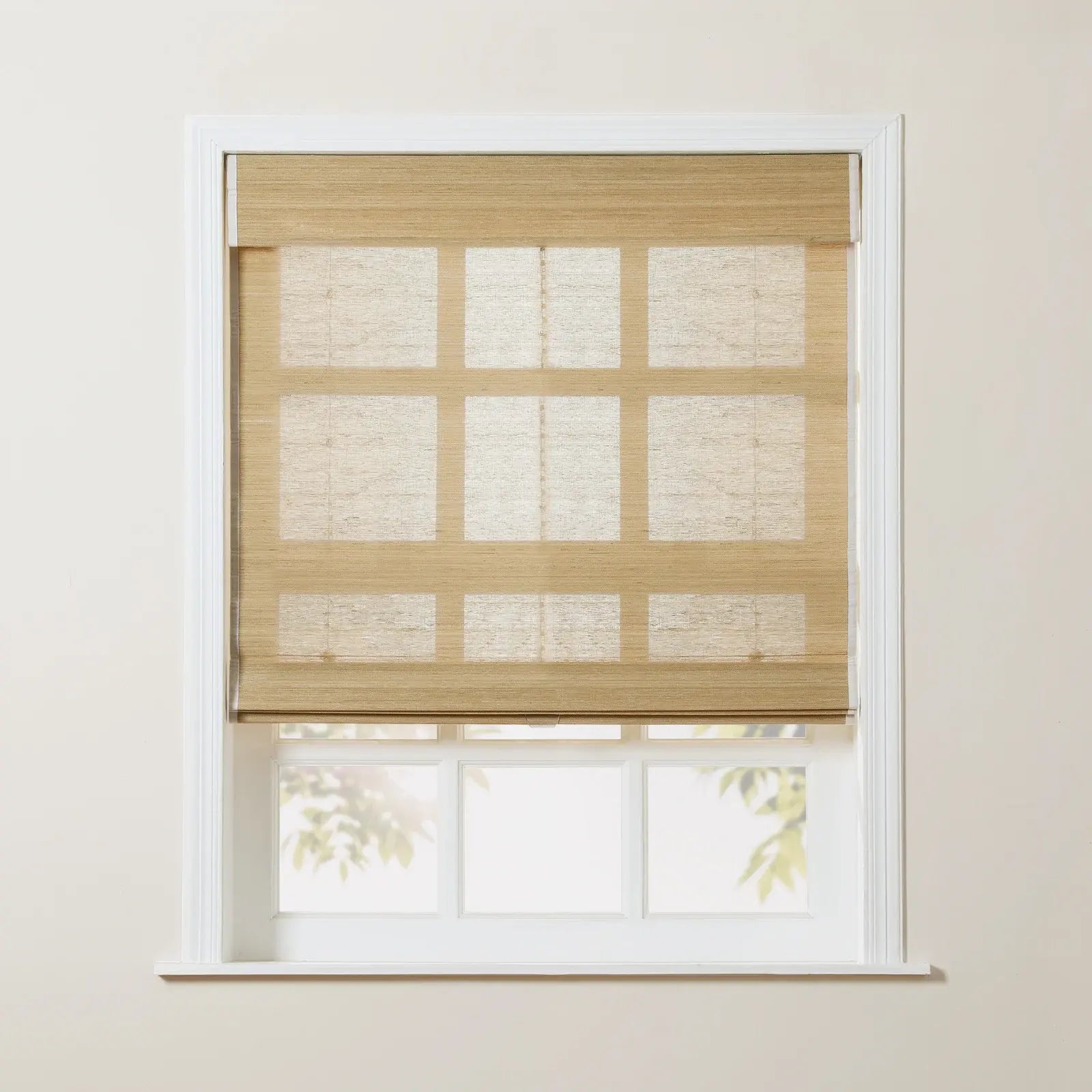 Sybil Bamboo Roman Shade Cordless