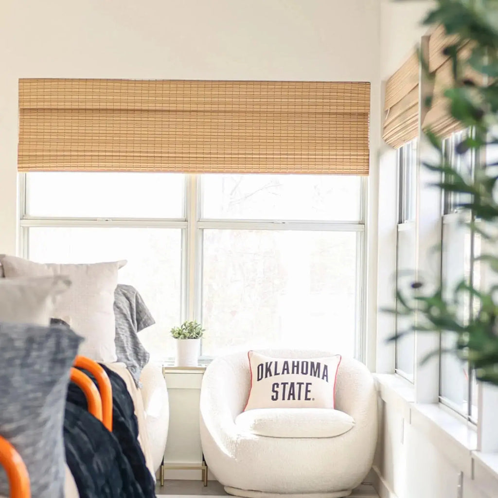 Sybil Bamboo Roman Shade Cordless