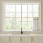 Liz Linen Pleated Cafe Curtains