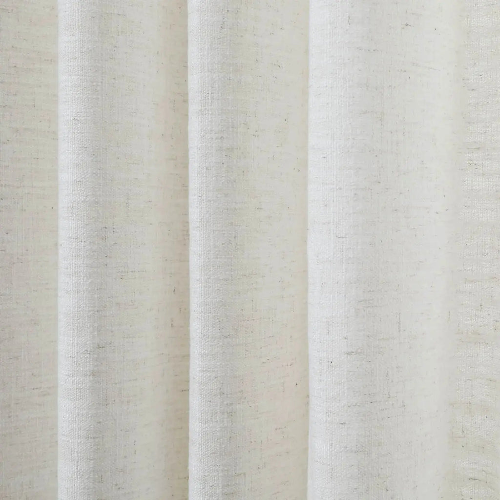 Liz Linen Pleated Cafe Curtains