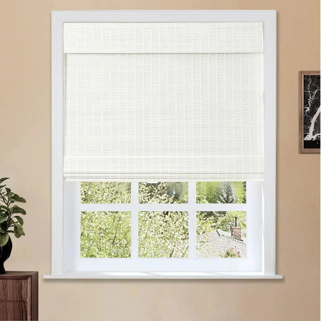 Sybil Bamboo Roman Shade Cordless