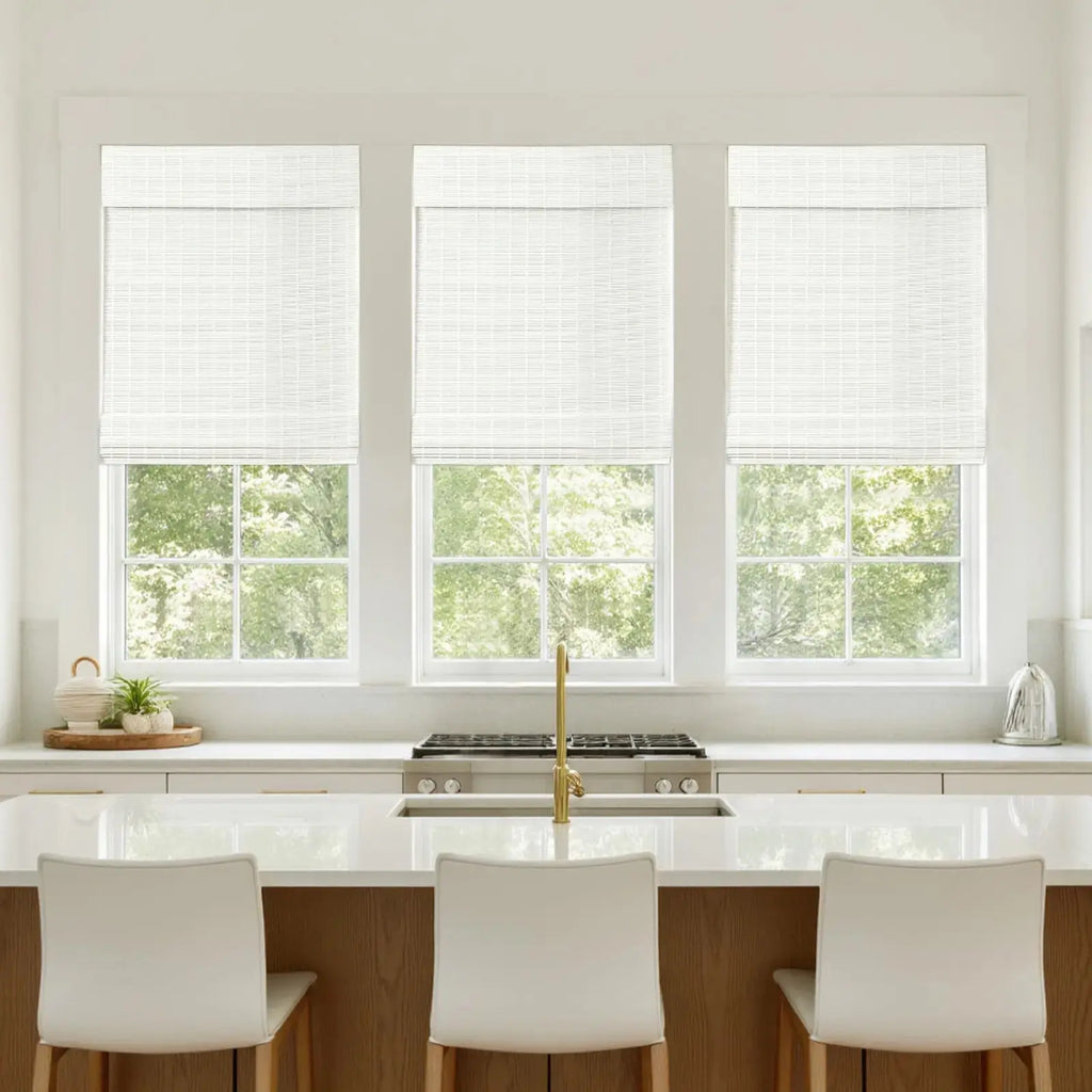 Sybil Bamboo Roman Shade Cordless