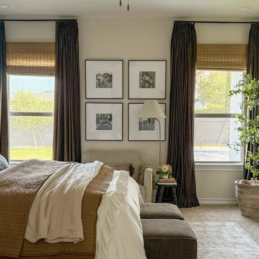 Birkin Velvet Curtain Pleated