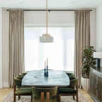 Birkin Velvet Curtain Pleated