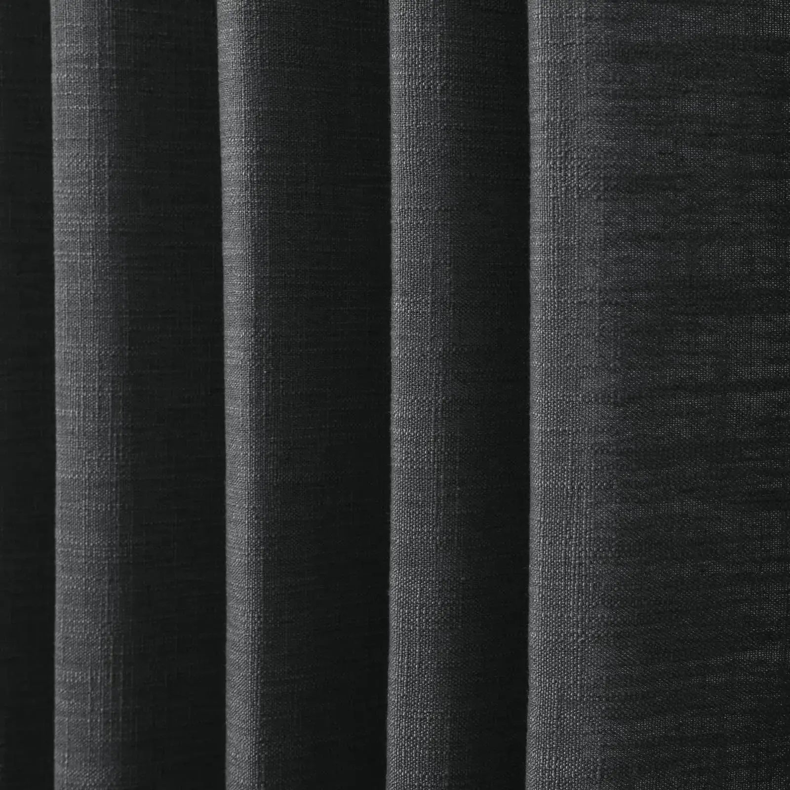 Liz Linen Pleated Cafe Curtains