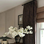 Sara Le Print Linen Drapery Pleated