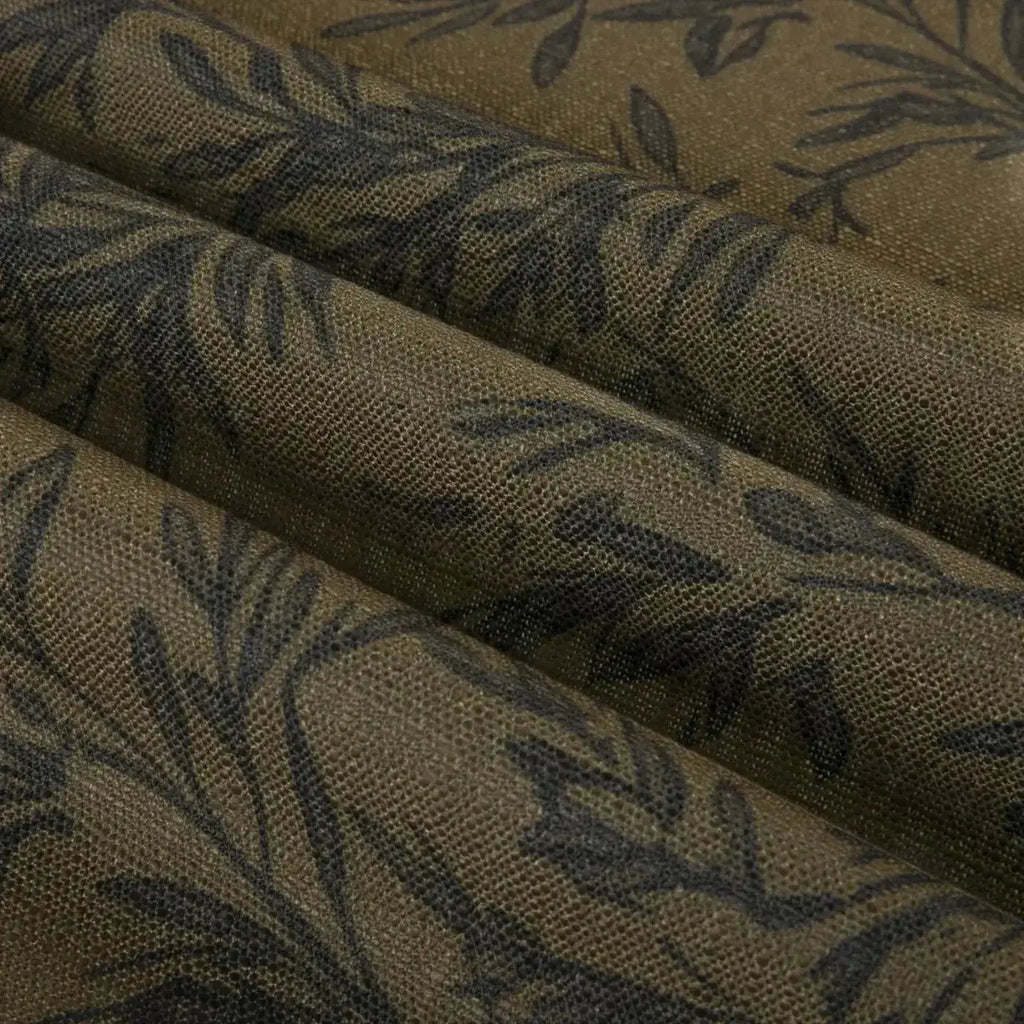 Sara Le Print Linen Drapery Pleated