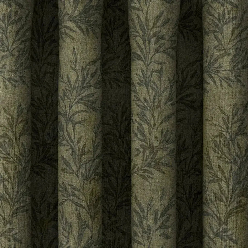 Sara Le Print Linen Drapery Pleated