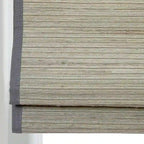Rae Natural Ramie Flax Woven Wood Shades - Series C