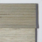 Rae Natural Ramie Flax Woven Wood Shades - Series C