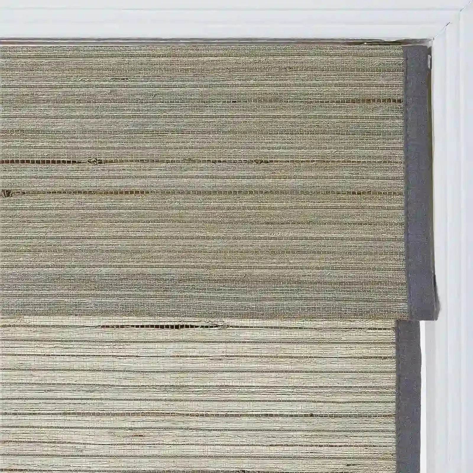 Rae Natural Ramie Flax Woven Wood Shades - Series C