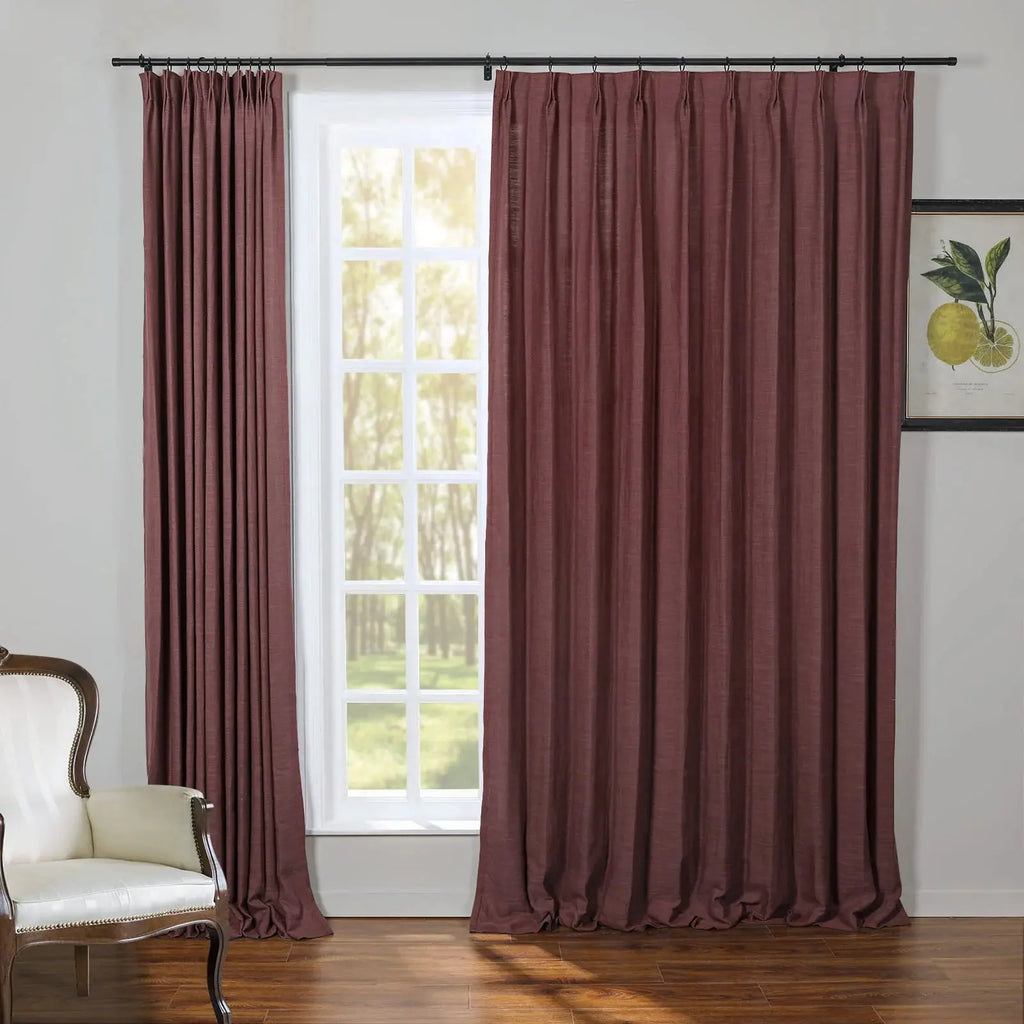 Kyla Linen Drapery Pleated