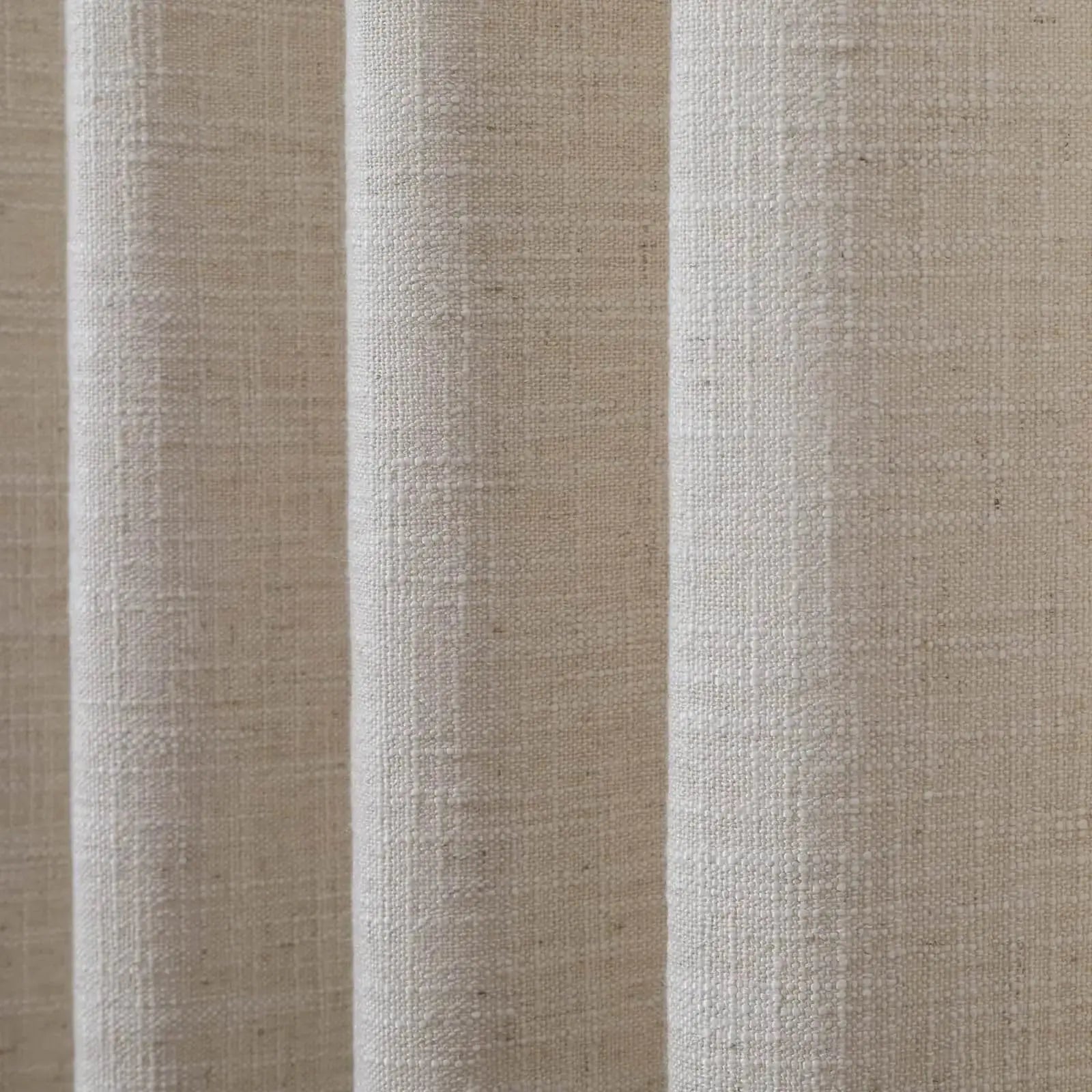 Liz Linen Pleated Cafe Curtains