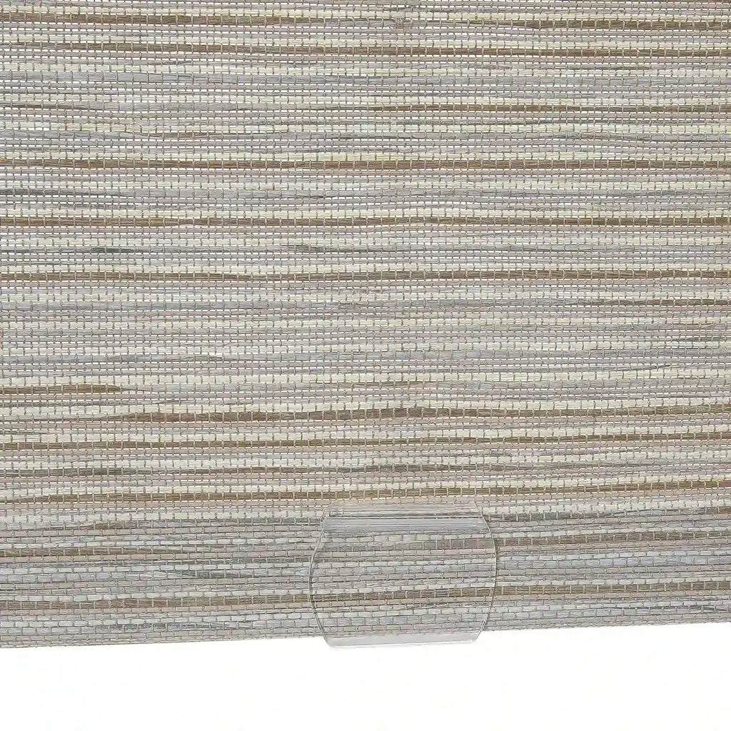 Rae Natural Ramie Flax Woven Wood Shades - Series C
