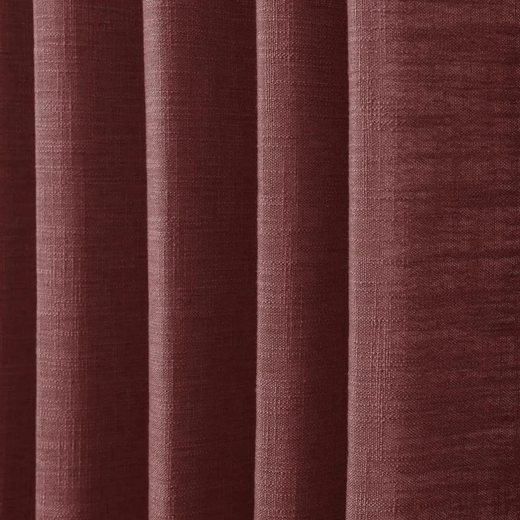 Liz Linen Pleated Cafe Curtains