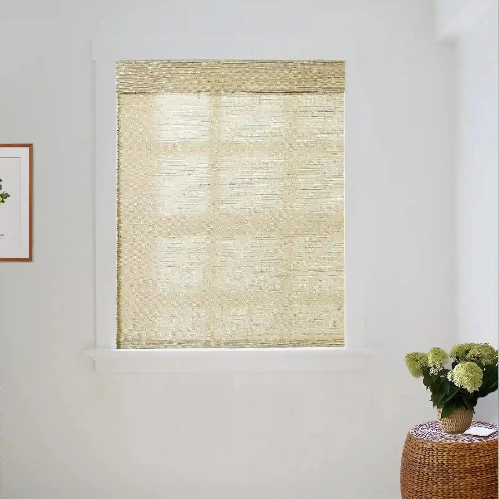 Natural Ramie Bamboo Woven Shade - Coconut