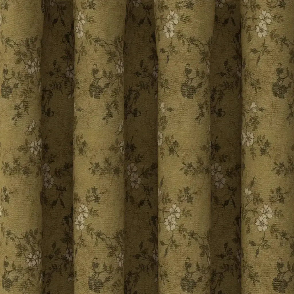 Sara Le Print Linen Drapery Pleated