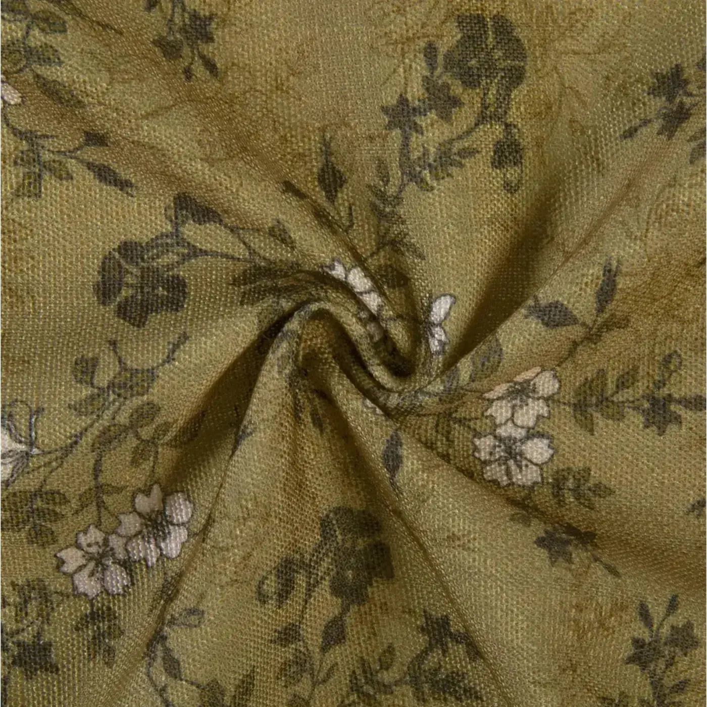 Sara Le Print Linen Drapery Pleated