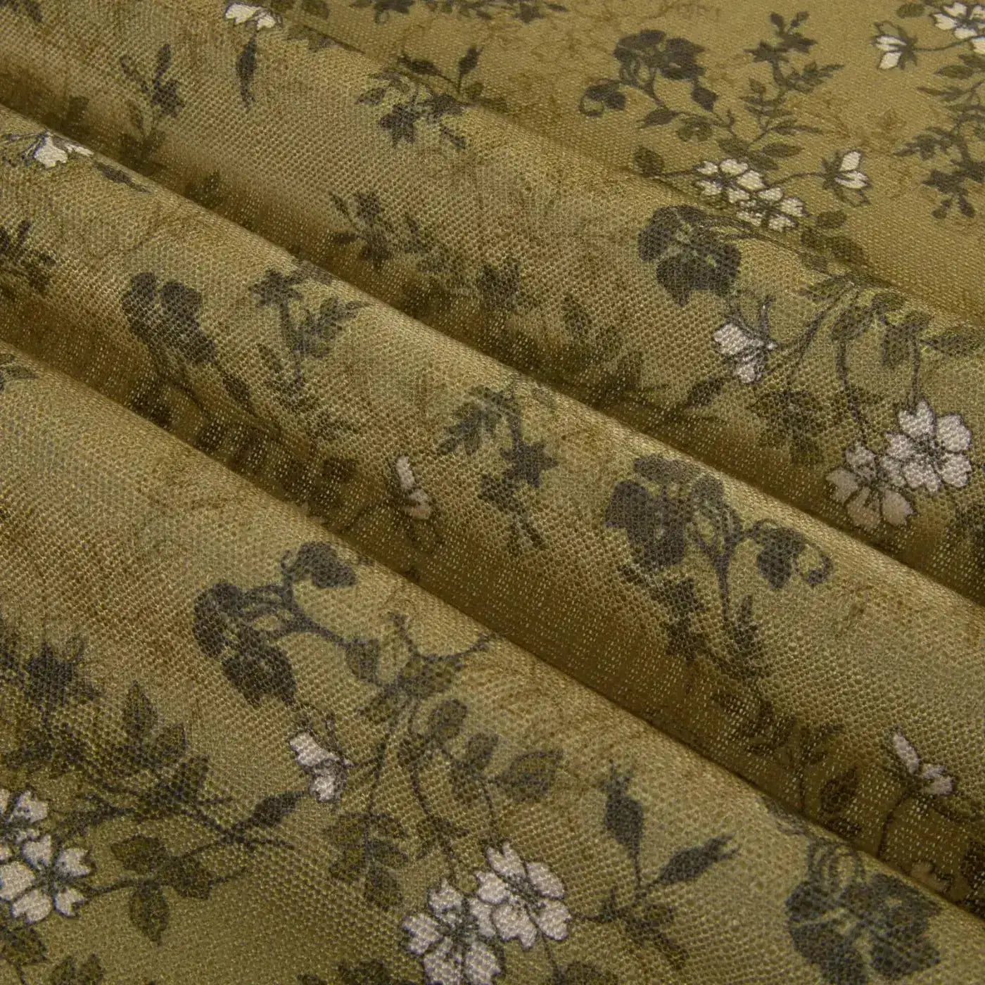 Sara Le Print Linen Drapery Pleated