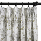 Sara Le Print Linen Drapery Pleated