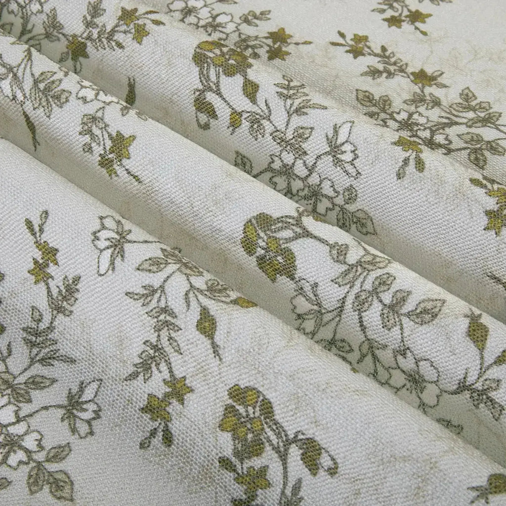 Sara Le Print Linen Drapery Pleated