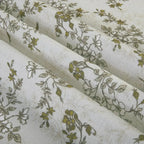 Sara Le Print Linen Drapery Pleated