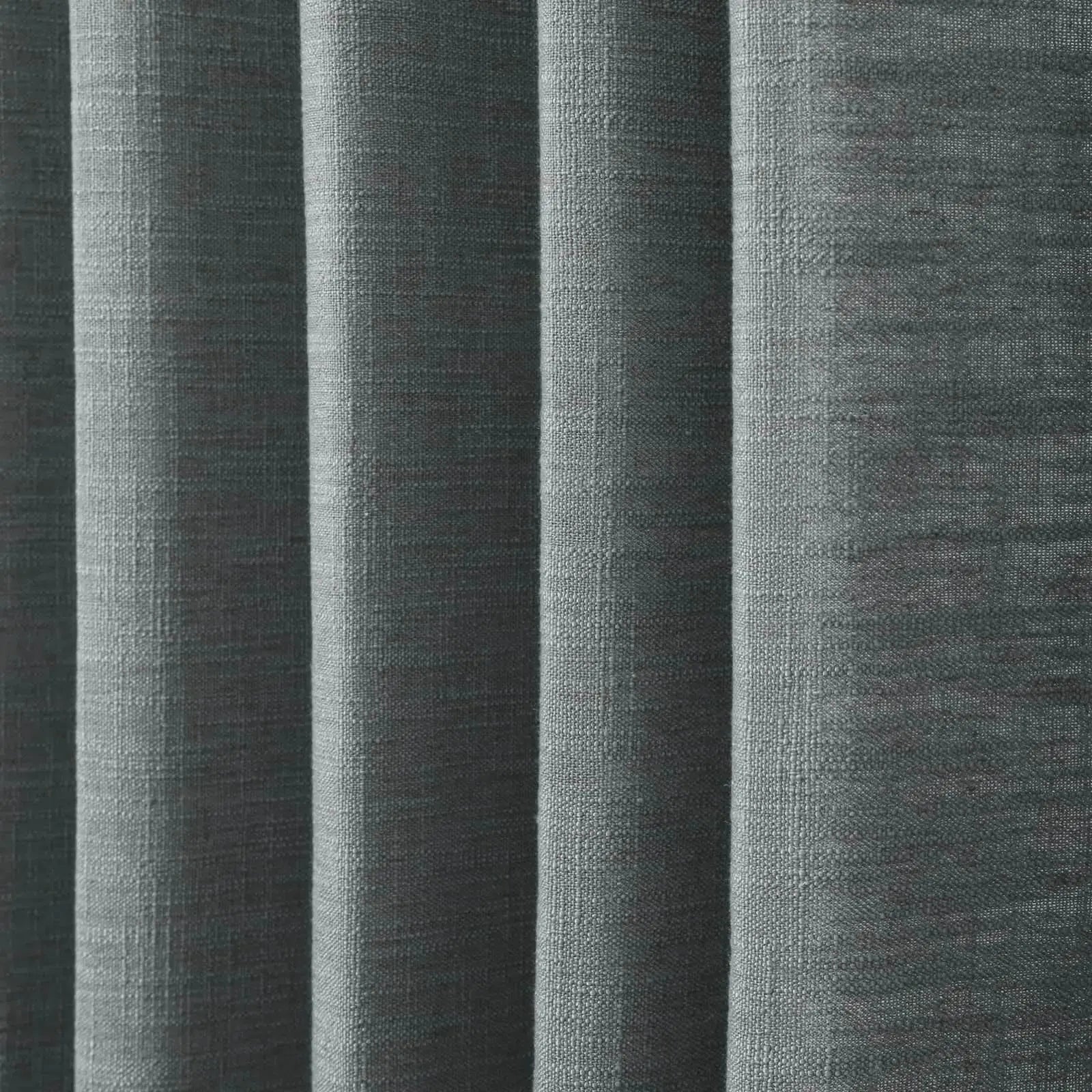 Liz Linen Pleated Cafe Curtains