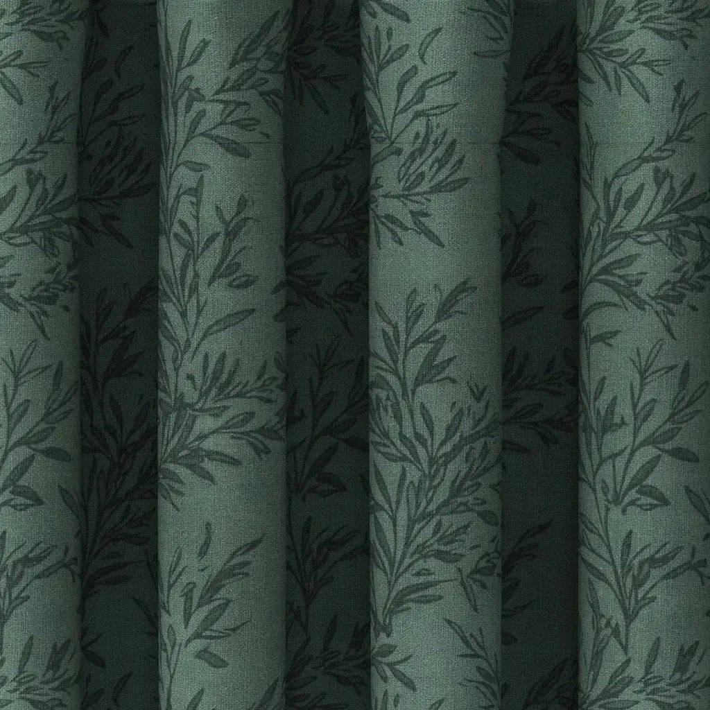 Sara Le Print Linen Drapery Pleated