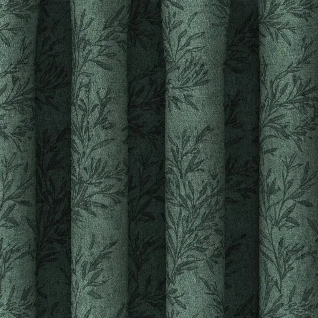 Sara Le Print Linen Drapery Pleated