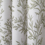 Sara Le Print Linen Drapery Pleated