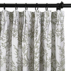 Sara Le Print Linen Drapery Pleated