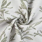 Sara Le Print Linen Drapery Pleated
